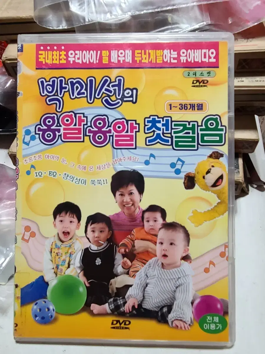 [DVD] Park Mi-Sun's Babbling First Steps 2-disc set