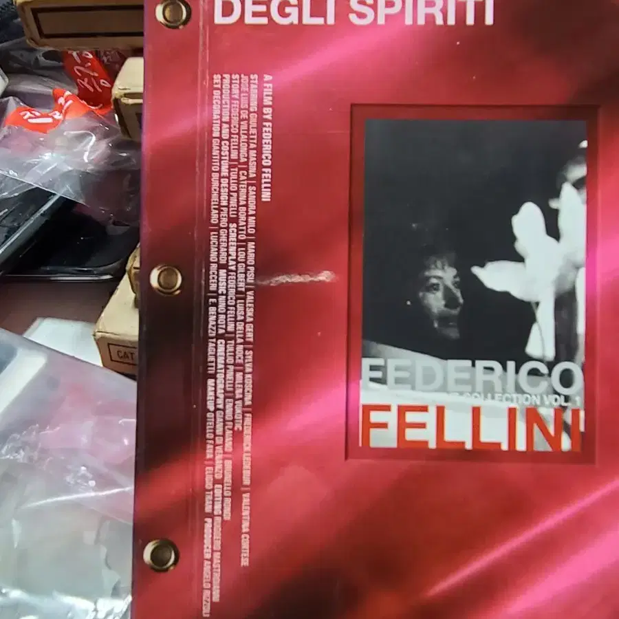 DVD FEDERICO FELLINI 8 1/2, IL BIDONE,박스