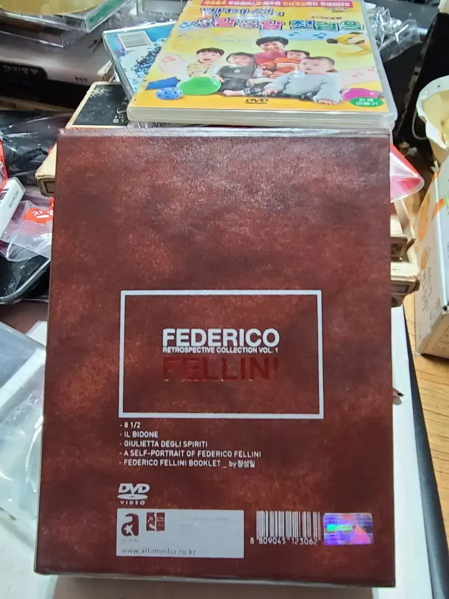 DVD FEDERICO FELLINI 8 1/2, IL BIDONE,박스