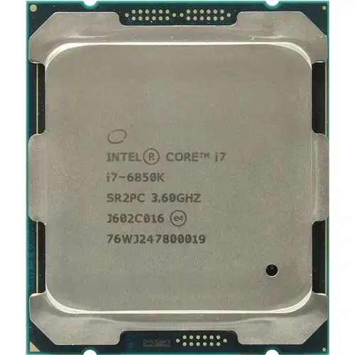 인텔 i7-6850K  (2011-V3소켓/X99)