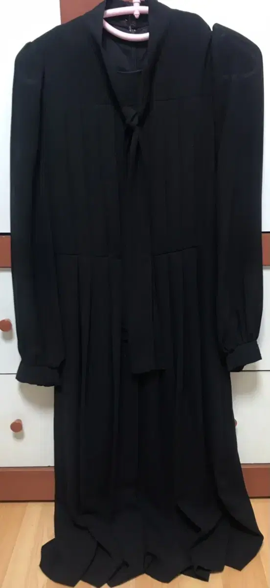 VINTAGE BLACK ONEPIECE LONG ONEPIECE