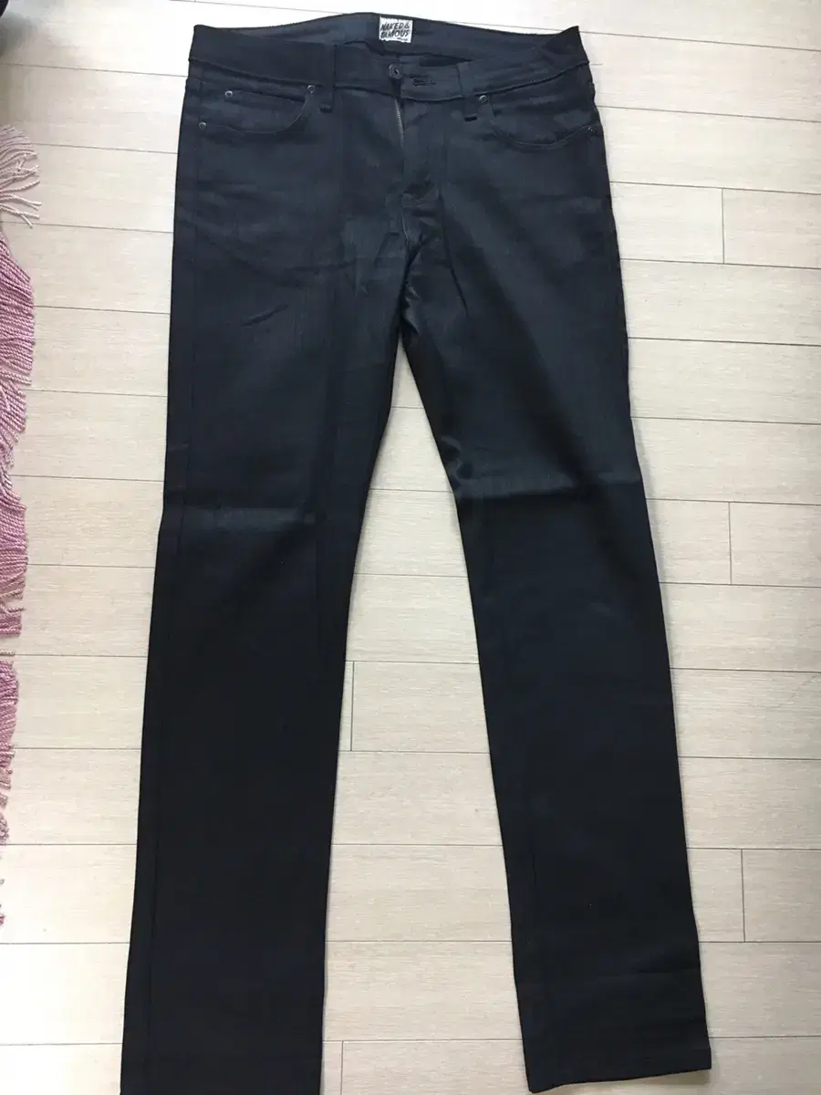 Naked & Famous Black Power Stretch Denim 34