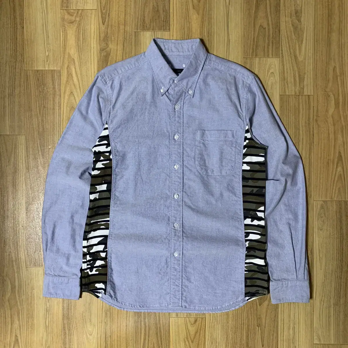 [Softnet] Camo Panel Shirt (size M)