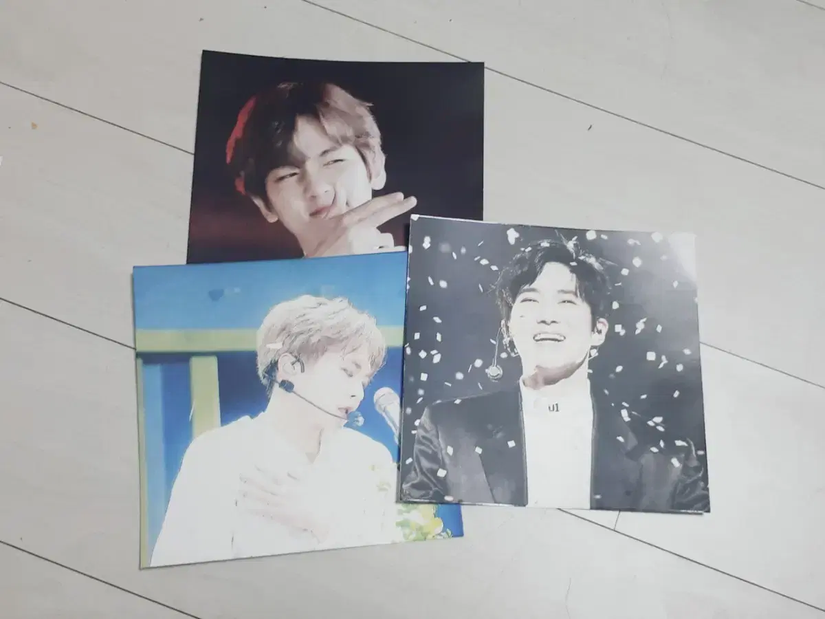 EXO BIGSIZE sticker wts (Xiumin suho Baekhyun)