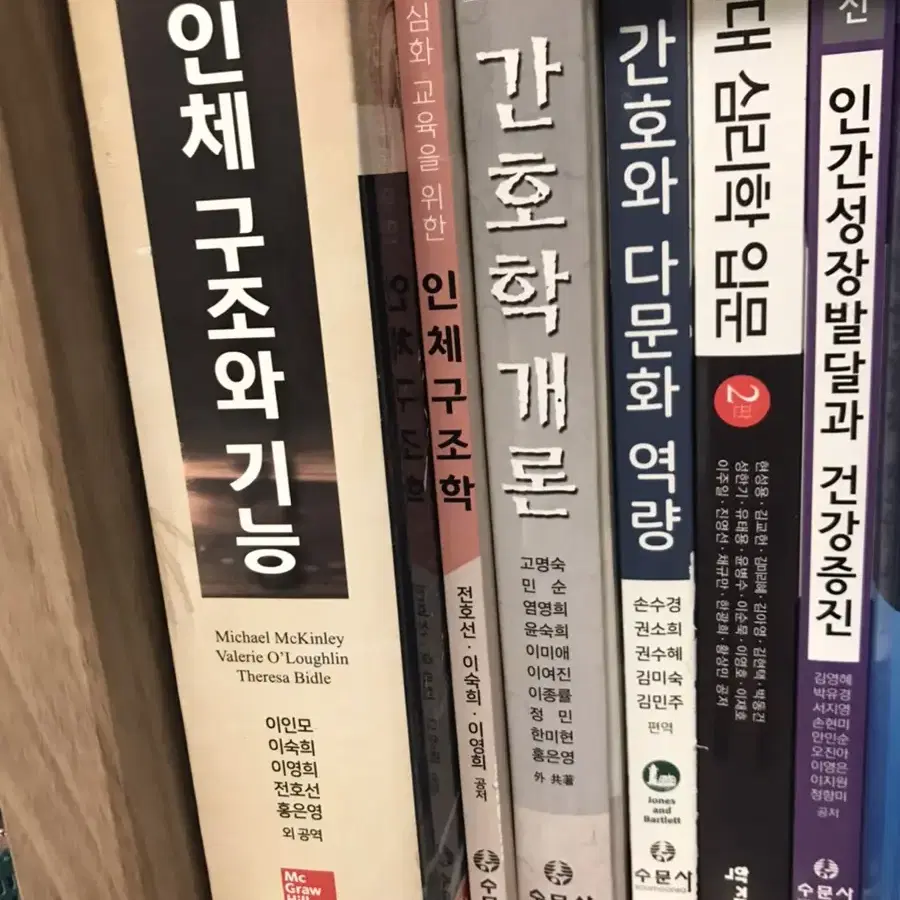 간호학과 전공책 해부학 간호학개론