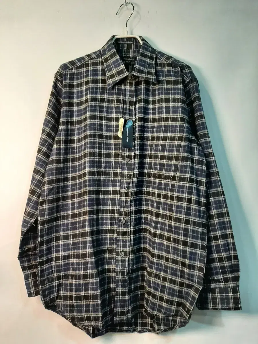 [M~L]Men's Check Shirt,New