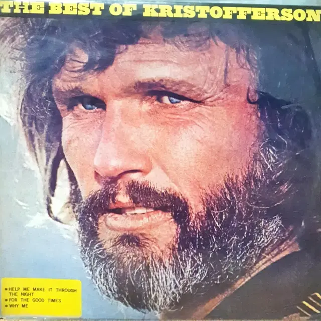 LP[크리스토퍼슨] THE BEST OF KRISTOFFERSON