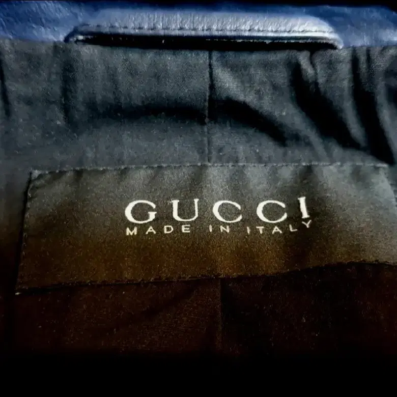 GUCCI 구찌 가죽 라이더 자켓 정품.