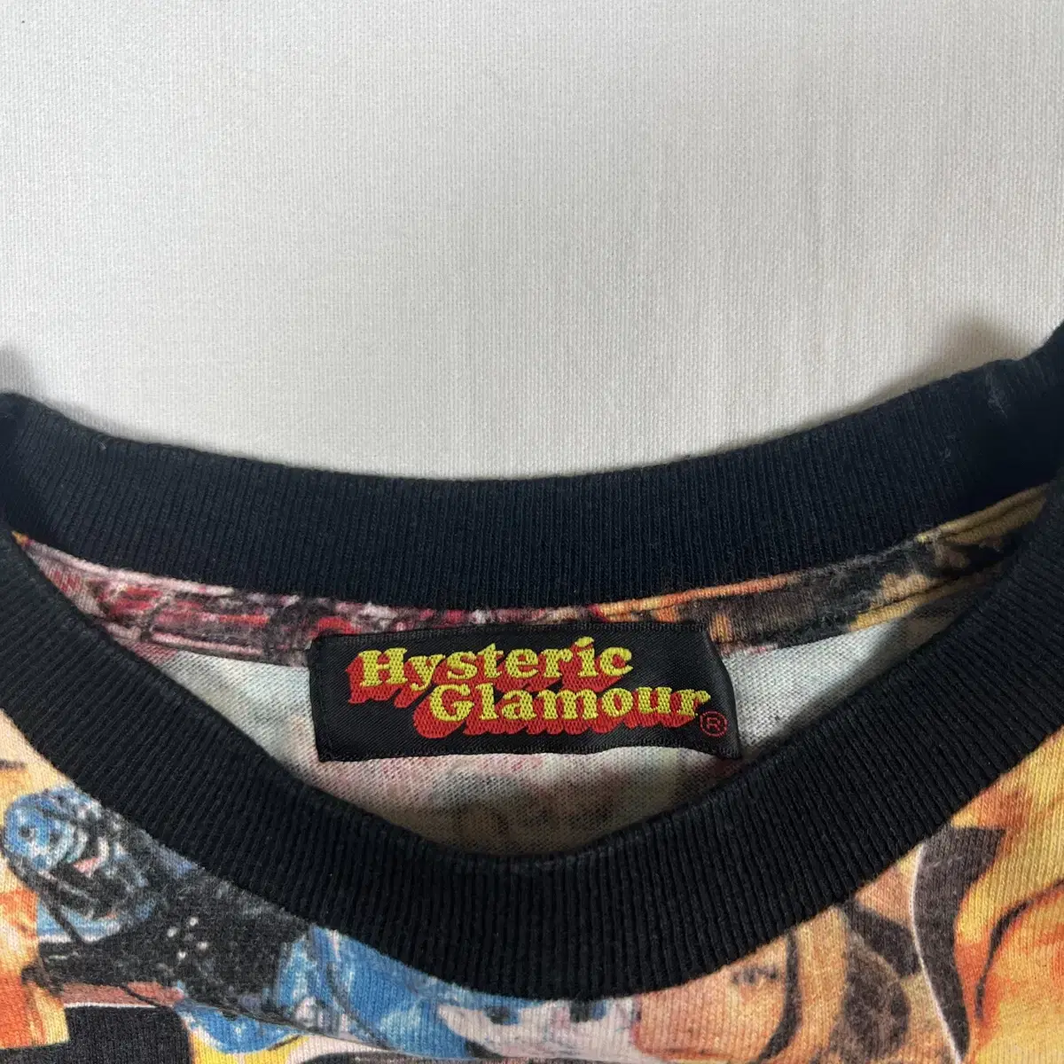 90s 히스테릭글래머 hysteric glamour 포르노그래프 반팔티