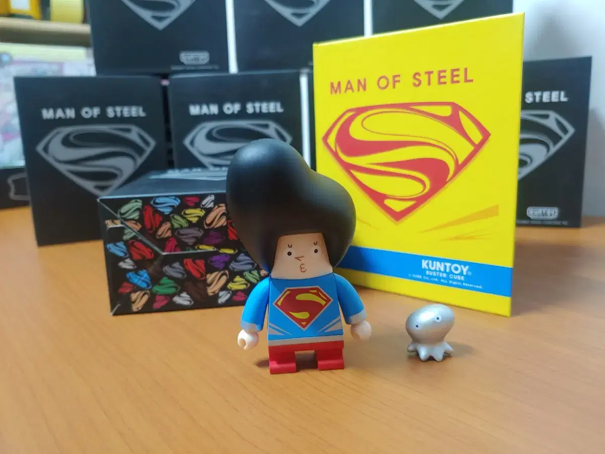 Kun Toys Man of Steel Superman Figure is new in stock