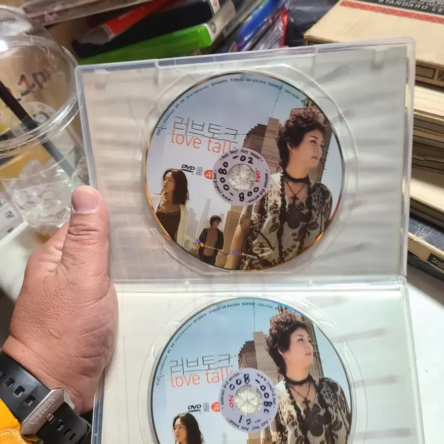 DVD  러브토크 SE 배종옥 박진희 이윤기감독2disc