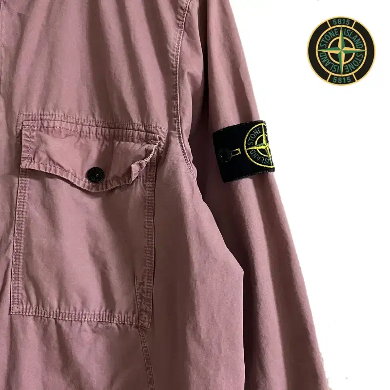 95-100 STONE ISLAND 19SS 올드 이펙트 후드 자켓