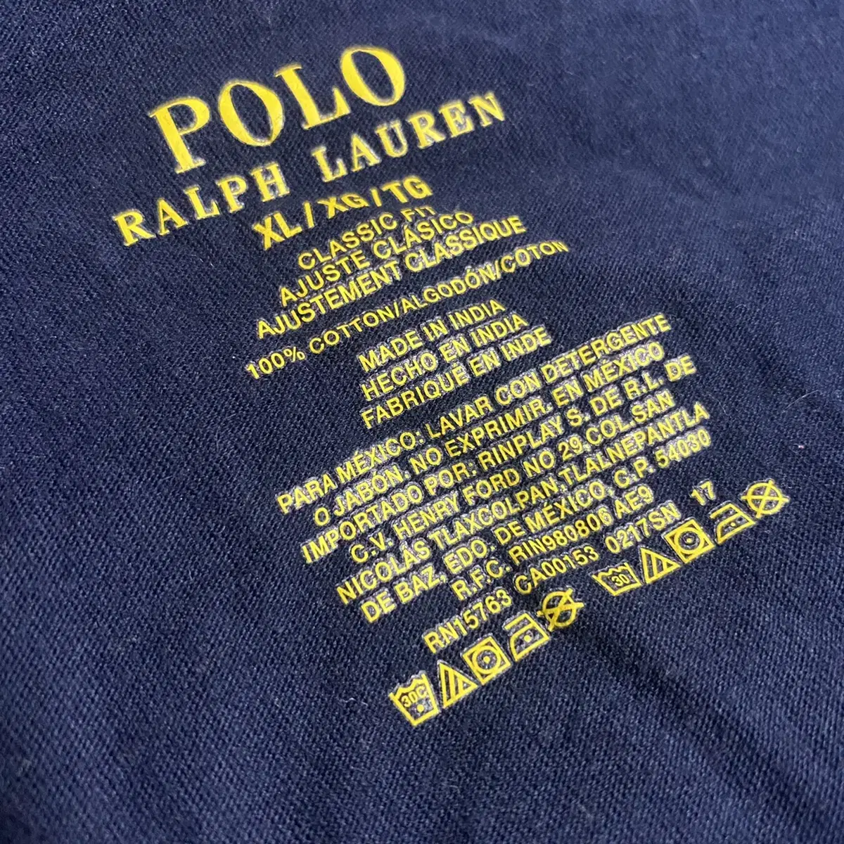 Polo Ralph Lauren V-Neck T shirts Sz XL