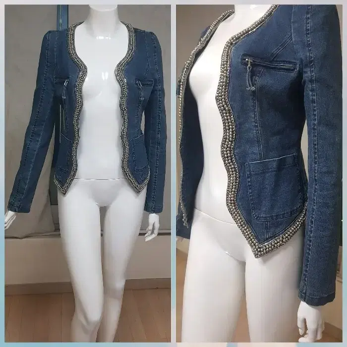 Uncommon denim jacket 44 to slim 55