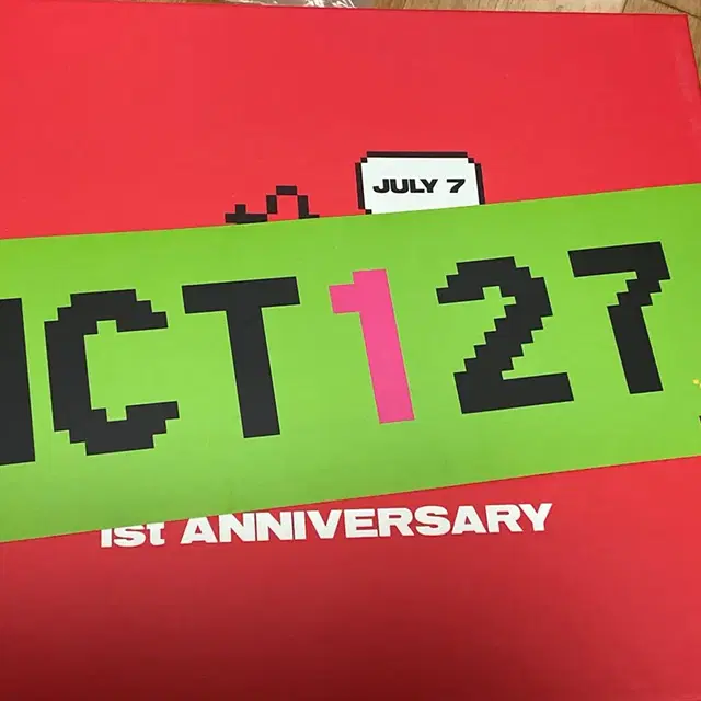 엔시티 1주년 파티세트, 홈마 부채 nct 127 엔씨티