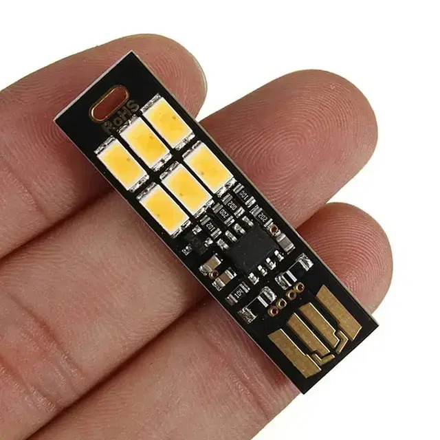 USB 6 LED 미니 램프 조명 새제품 GS25반값무료 만원 -서울강서