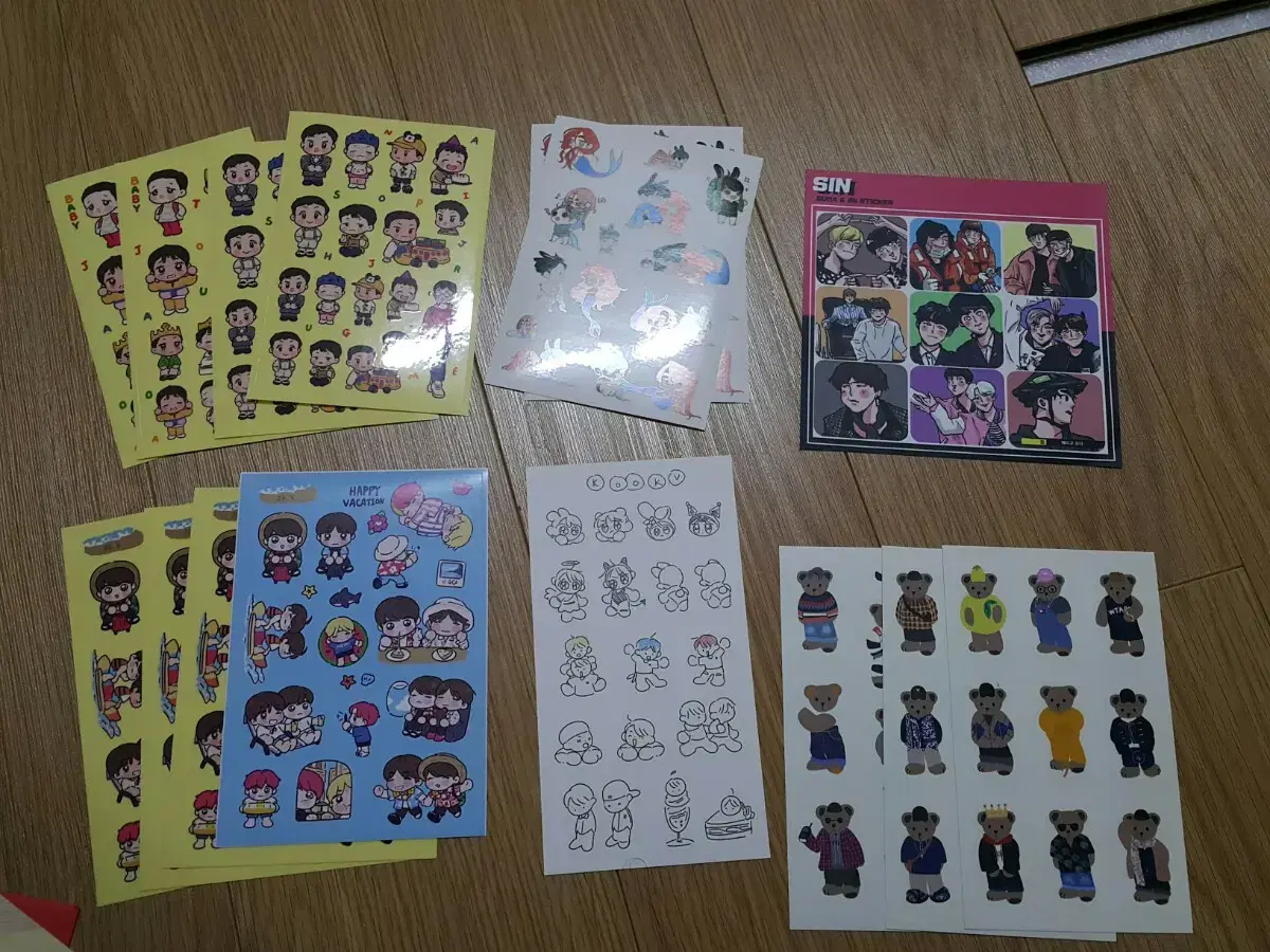 Bangtan unofficial goods