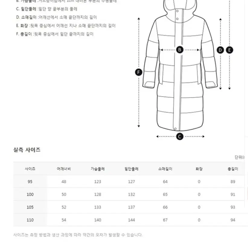 지오지아 폭스퍼 롱구스다운 95(새옷)