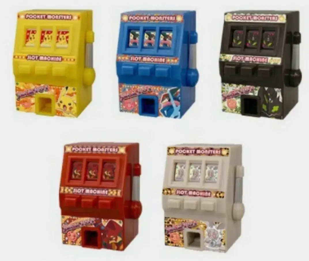 Pokémon Gacha Machine Gacha Set of 3