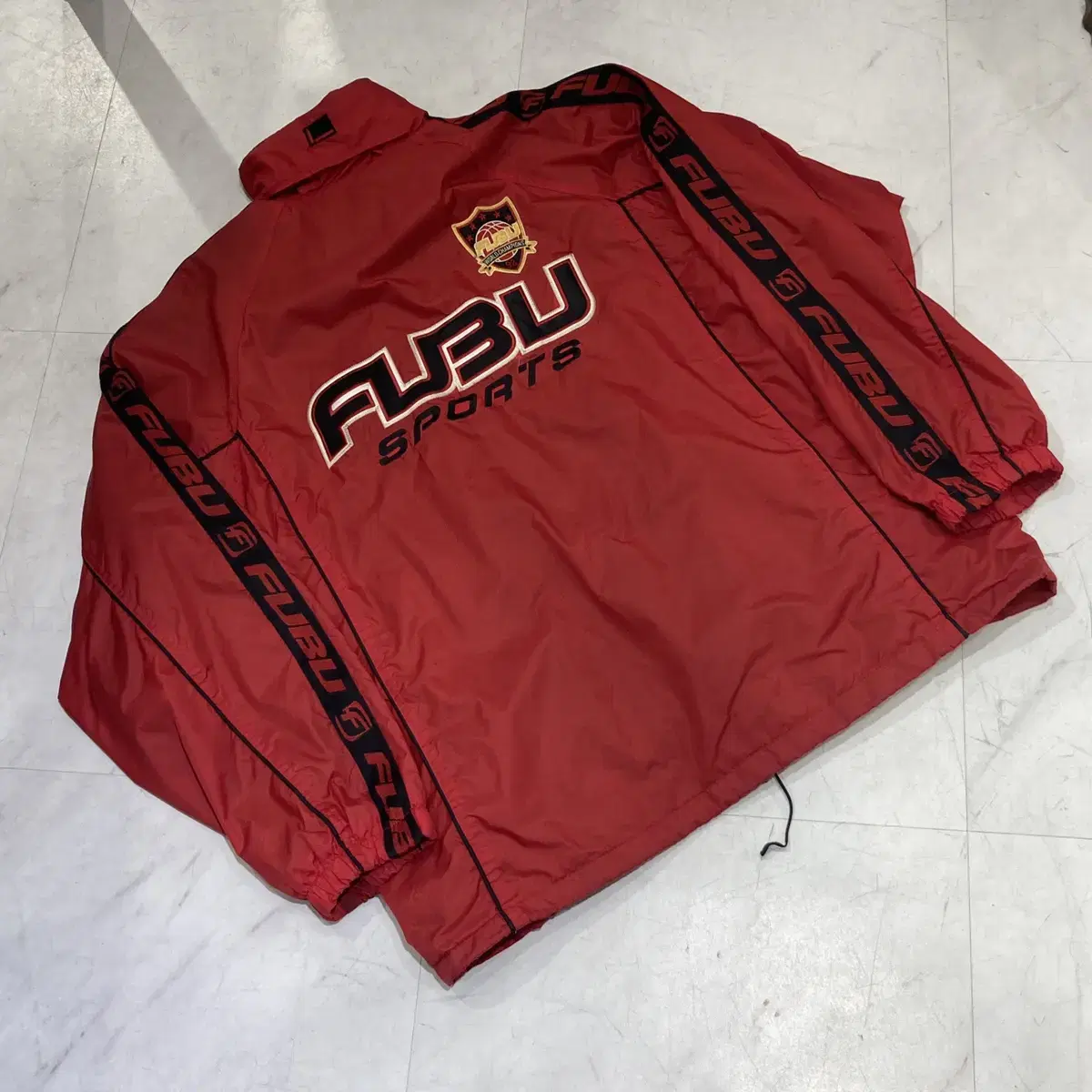 FUBU 푸부 올드스쿨 레트로 트랙자켓