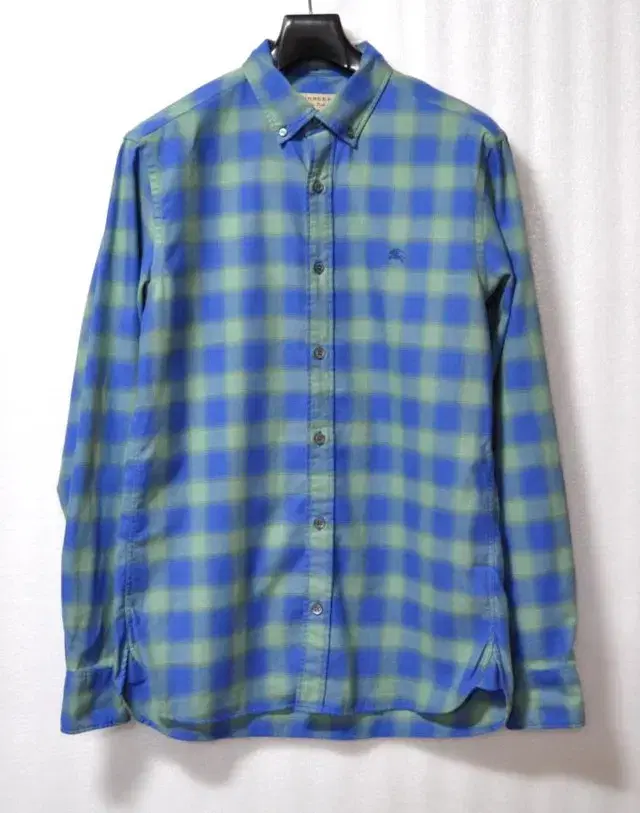 Burberry/Men's Check Pattern Shirt(Size 95) Genuine