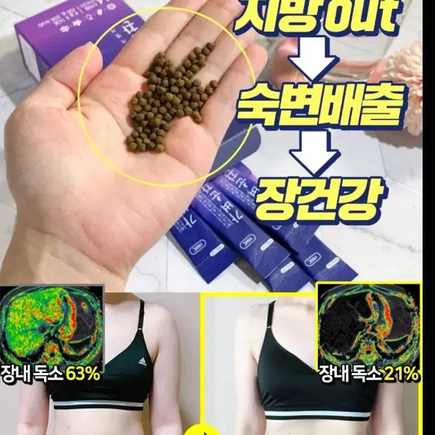 HWC가벼운환 숙변배출 배변활동도움 붓기도움  뱃살감소 다이어트