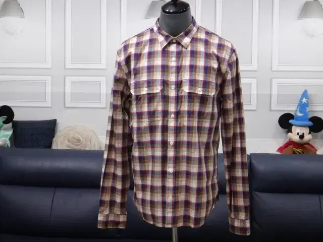 (No. 105) Armani Exchange Casual Check Cotton Shirt