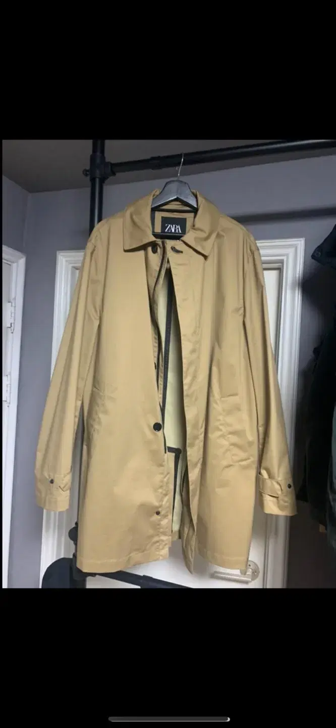 ZARA Waterproof Parka (trench) Sand