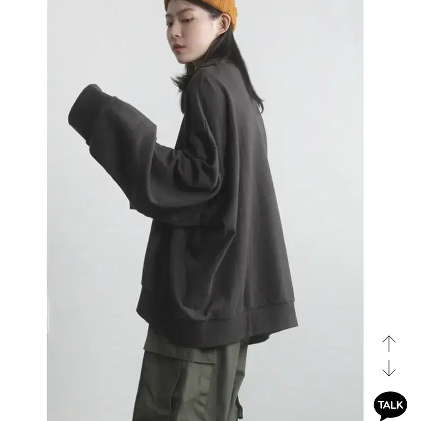 로컬멘션 washing cropped mtm (unisex)