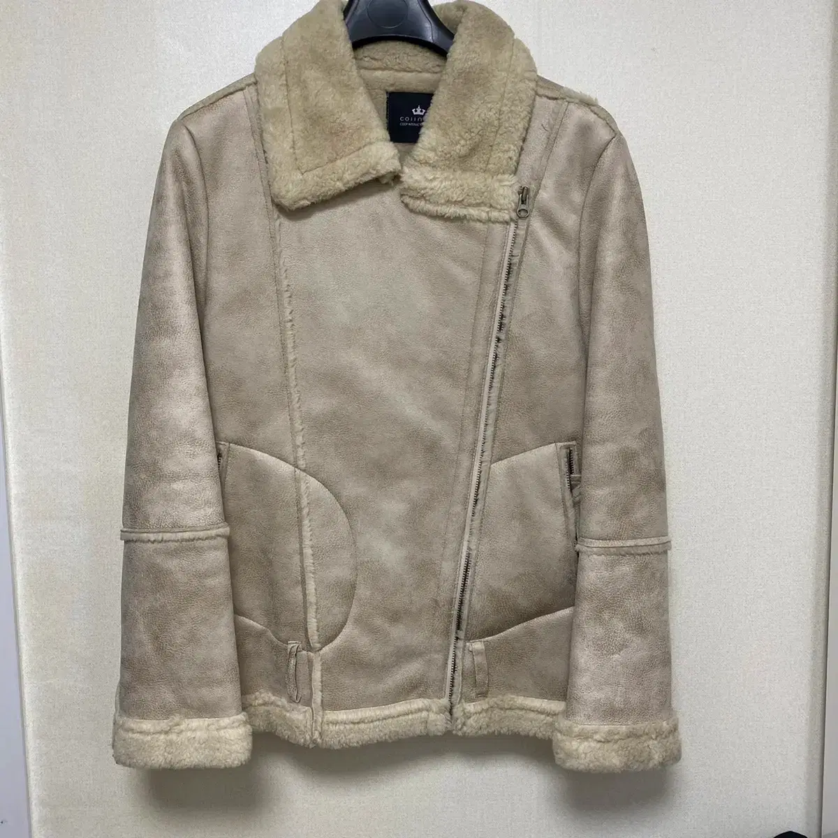 코인코즈] 베이지 무스탕 자켓 | 브랜드 중고거래 플랫폼, 번개장터