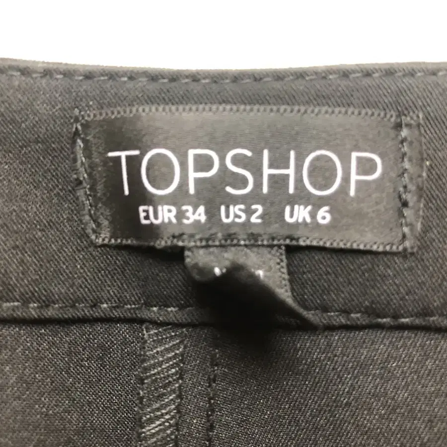 미국 TOPSHOP 구입 블랙 슬랙스