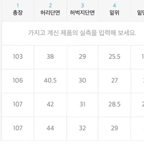 모아 데님팬츠 연청 청바지