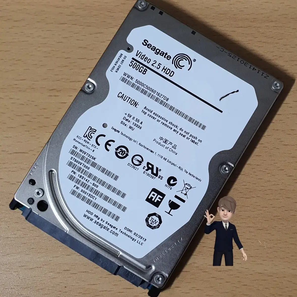 노트북하드 500기가/ 시게이트 500GB SATA HDD