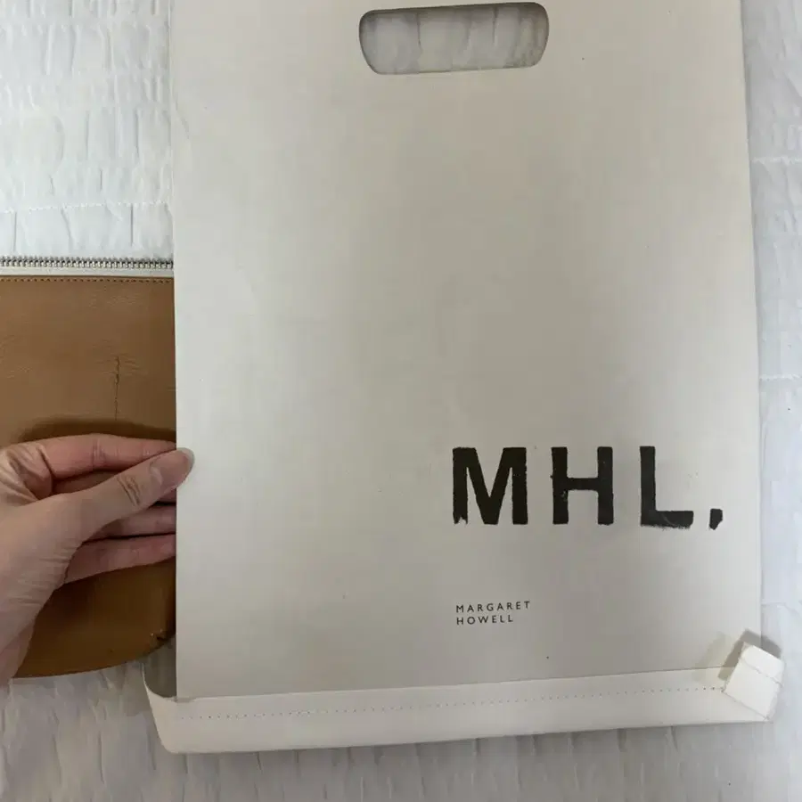 마가렛호웰 mhl 클러치 브라운