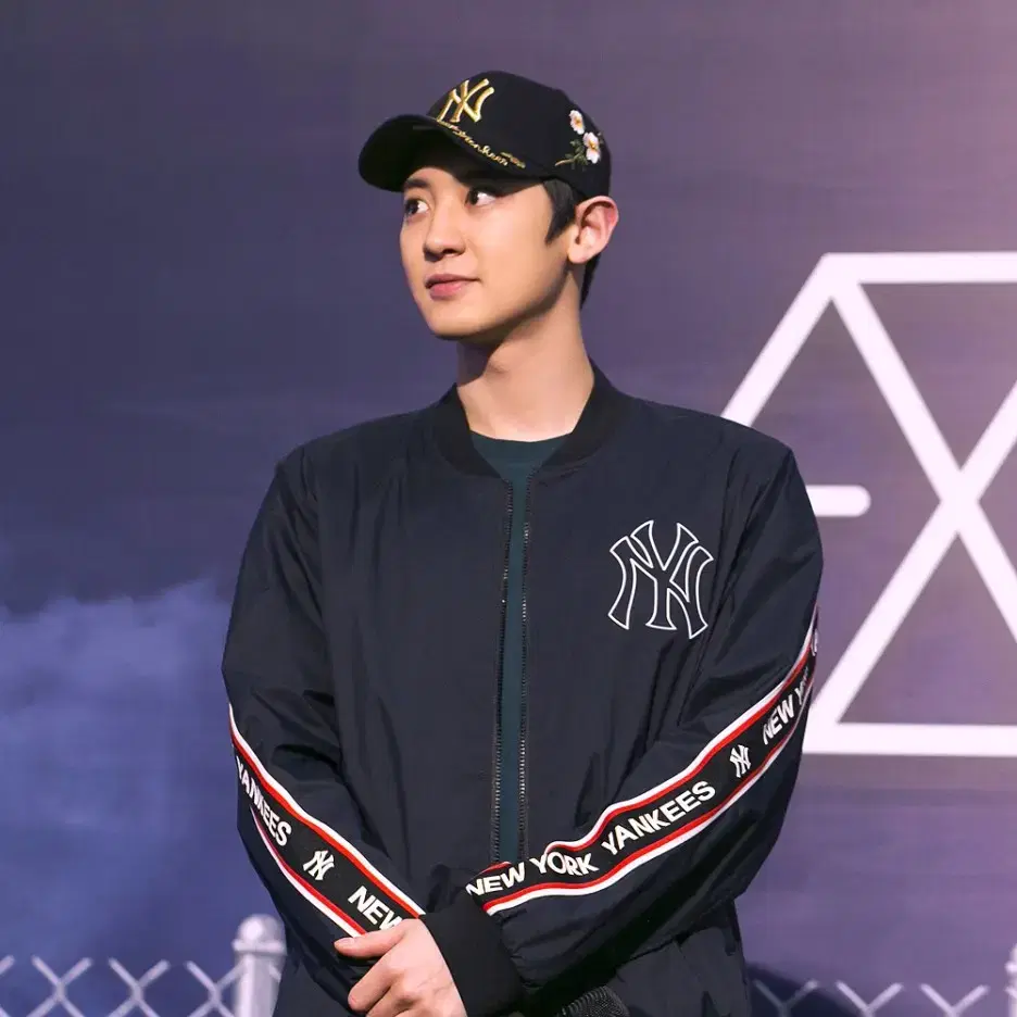 18SS MLB 찬열 윈드브레이커 자켓 블랙 [M]