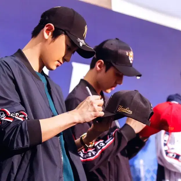 18SS MLB 찬열 윈드브레이커 자켓 블랙 [M]