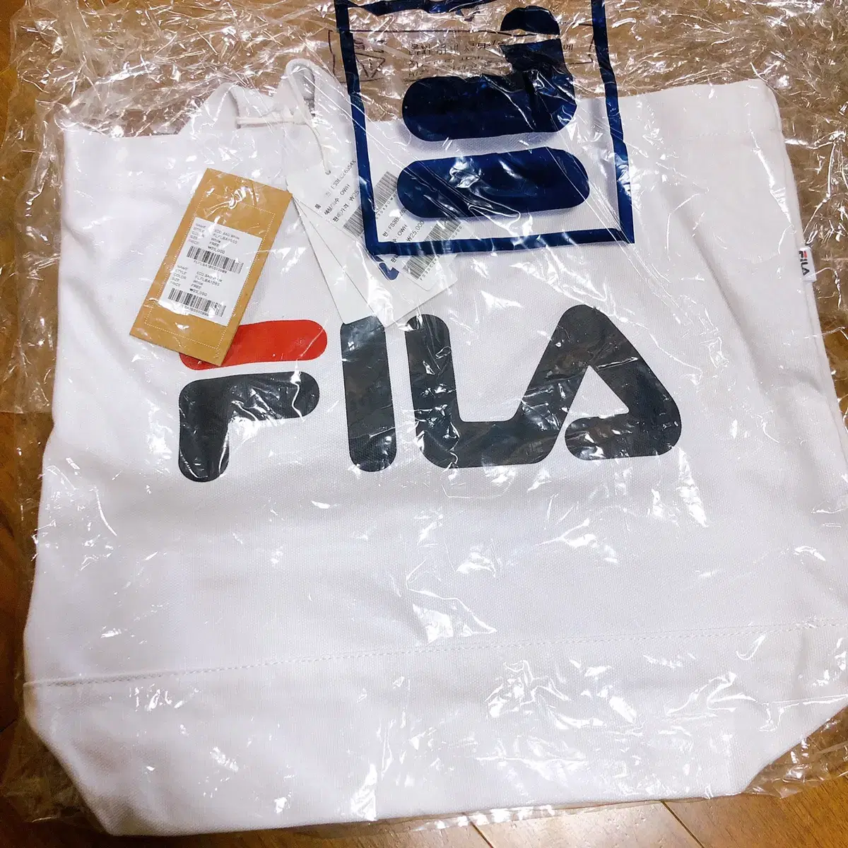 휠라 FILA 가방 에코백 판매해요 (미개봉)