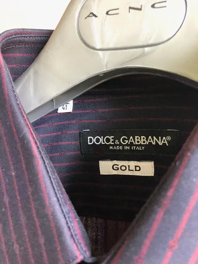 정품) NEW 돌체앤가바나 골드 셔츠 Dolce&Gabbana