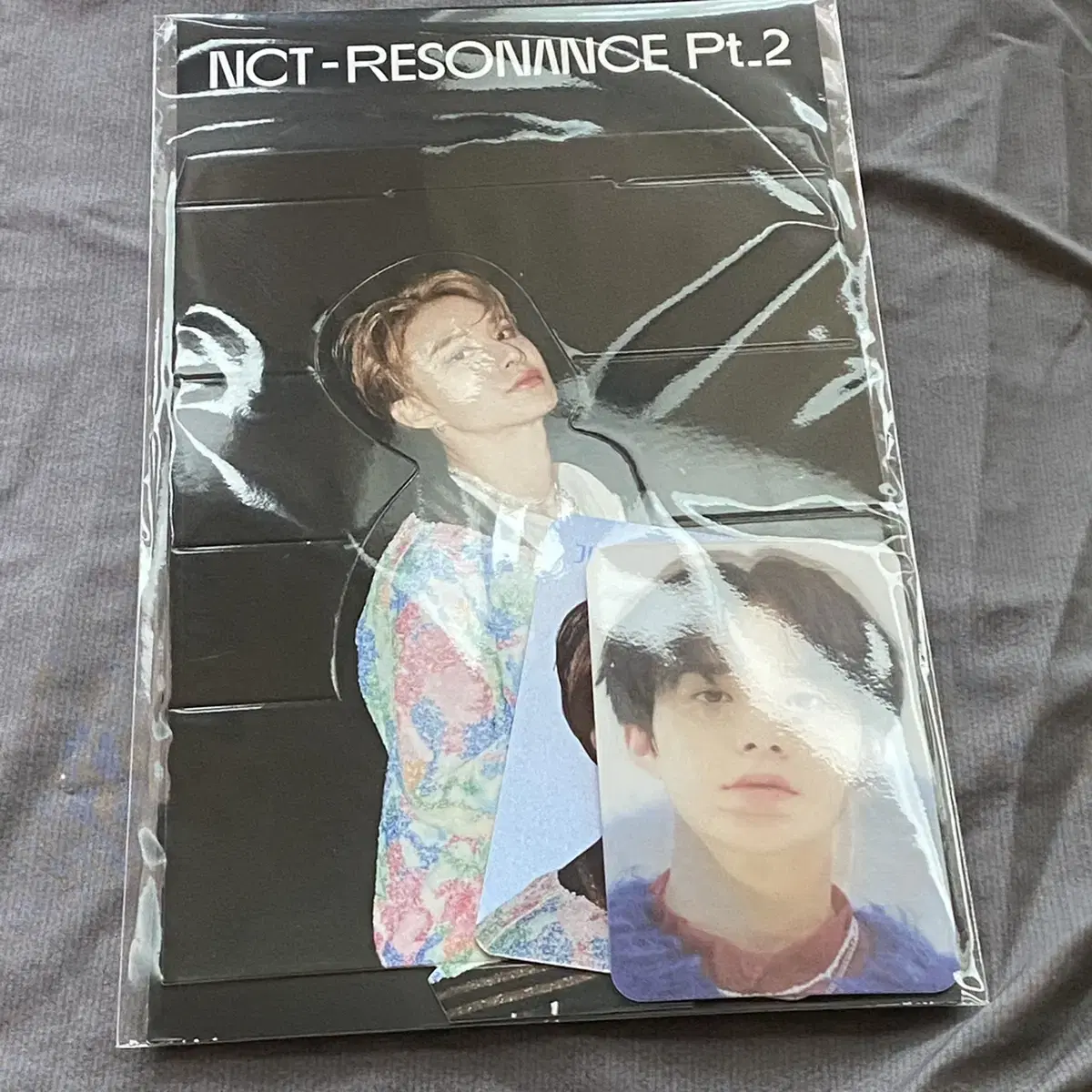 Jungwoo lenticular hologram kard Set unsealed