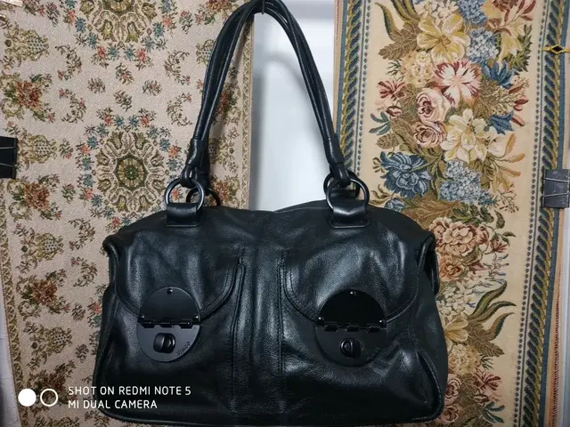 mimco turmlock 가죽 가방 상태A