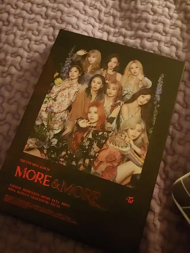 TWICE's 9th mini album MORE & MORE