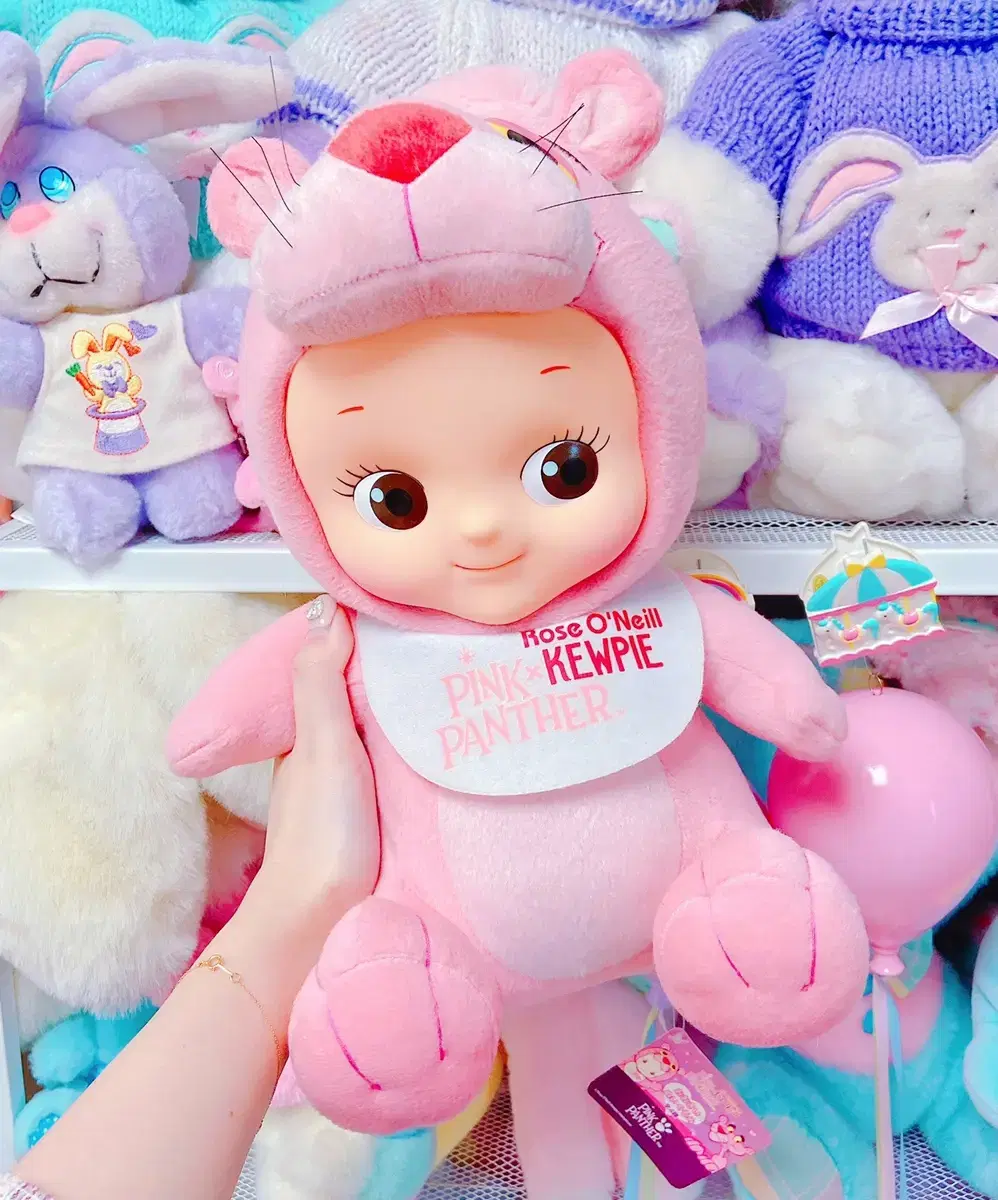 Roseoneil Kewpie Pink Panther Costume Big Size