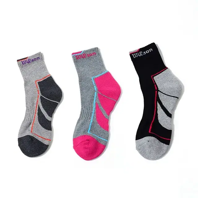 Wilson Women's Sports Hiking Single-Ply Socks 3-Piece