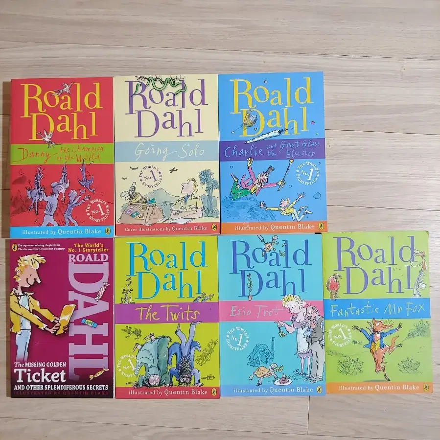 ROALD DAHL 영어 소설책