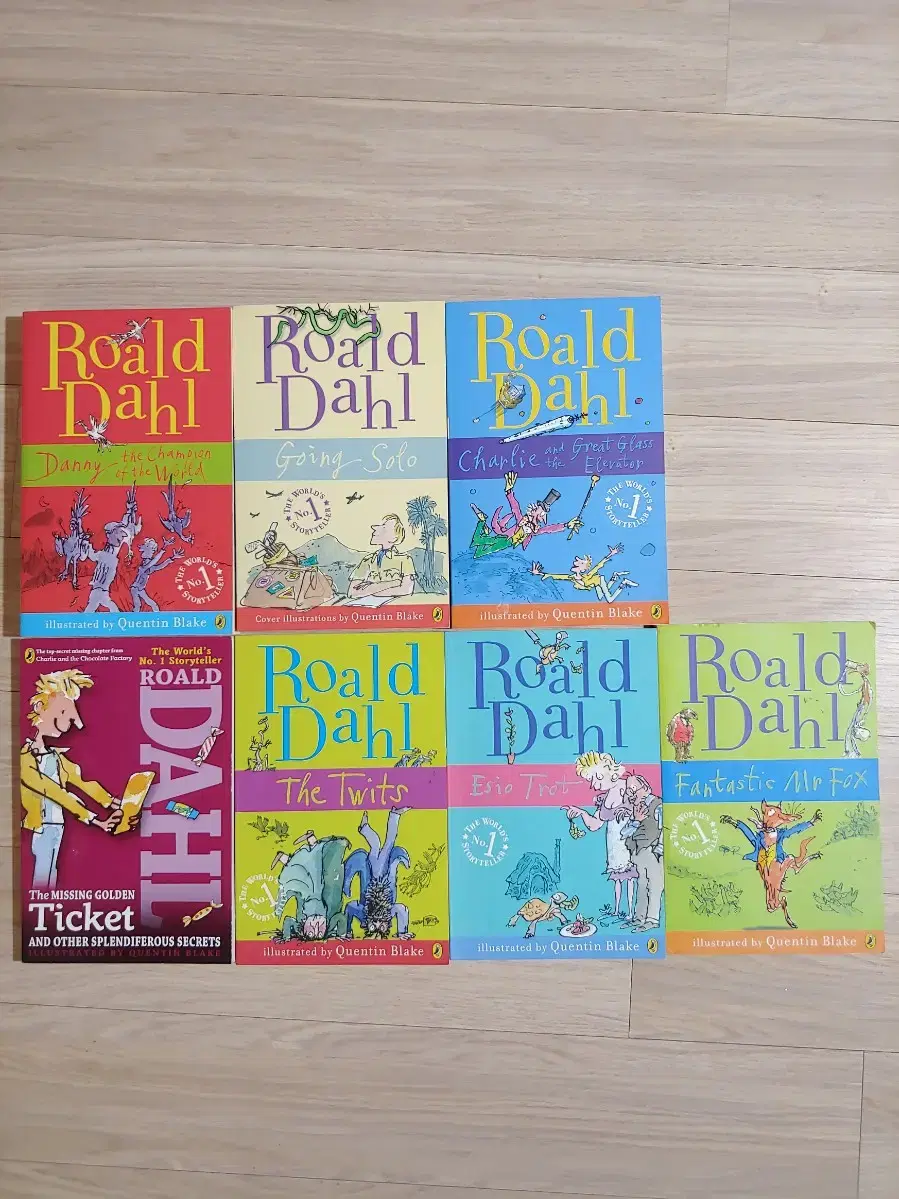 ROALD DAHL 영어 소설책