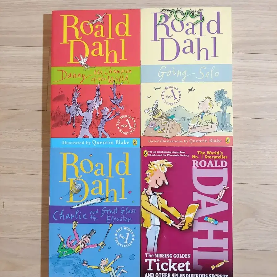 ROALD DAHL 영어 소설책