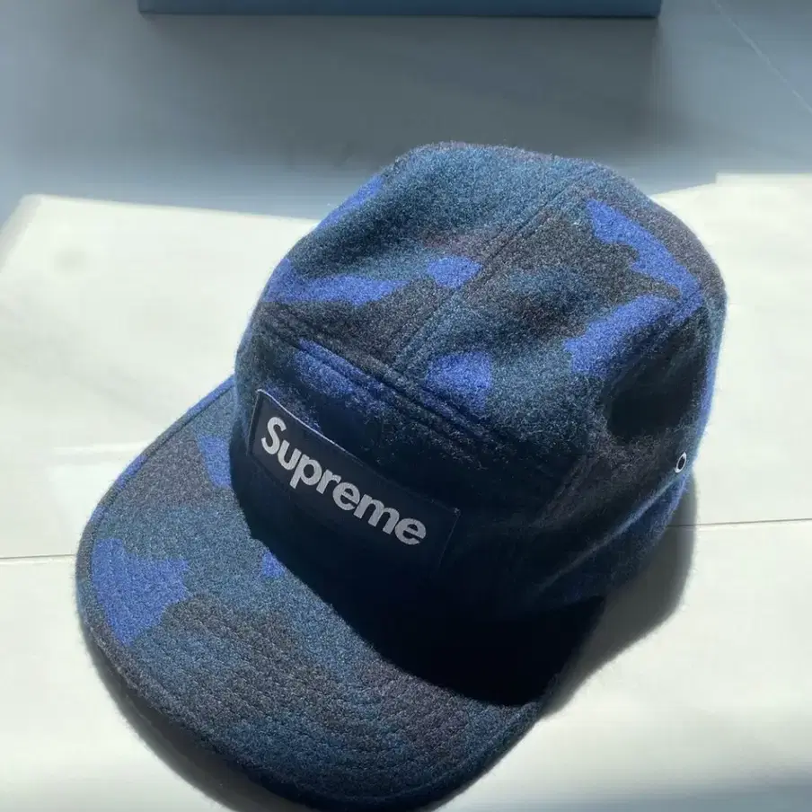 Supreme Camp Cap 슈프림 캠프 캡 네이비 카모