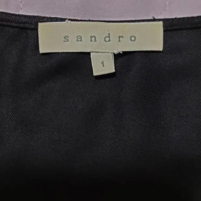 sandro(산드로) 블랙 원피스