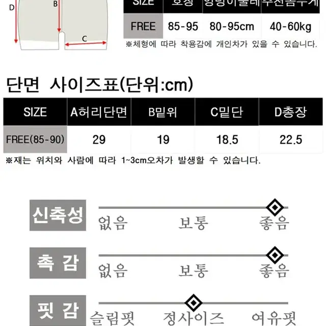 SEAMLESS 여성 심리스 사각 드로즈 네모팬티