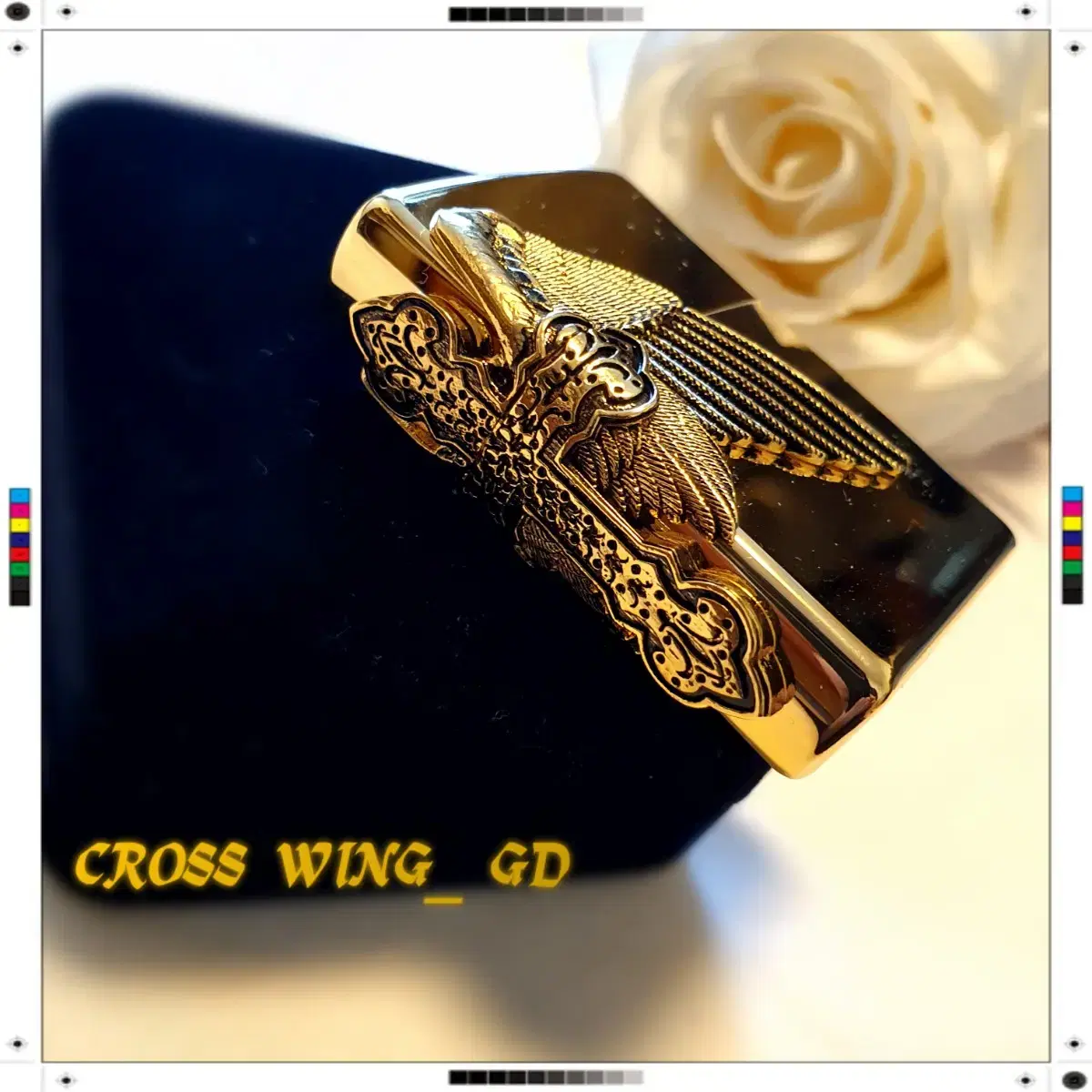 정품 CROSS WING_GD 미개봉 새 지포라이터